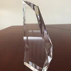 New product acrylic resin champions league crystal trophy crafts