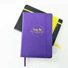 Planner A5 Logo Customized Pocket Notepad Leather Diary Note Book Custom Elastic Band Hardcover Journal Notebook Planner