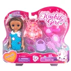 Mini Doll Mini Kaibibi Doll Girl Toy With Girl's Suit Comb Mirror For Girl