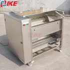 Stainless Steel Potato Washing And Peeling Machine Potato Electric Peeler And Cleaning Machine