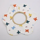 2019 new style plain best silicon or cotton baby bibs for baby boy