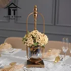 Wedding tabletop supplies unique flower centerpiece latest Islamic wedding decoration gift