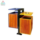 commercial stainless steel waste bin industrial steel compost bins with high capacity for sale