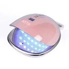 Acetone resistance Housing and Battery working 3 hours New Cordless 48w led gel nail lamp for professional salon use