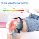 Massager Support Knee Pain Relief Electric Vibrating Knee Massager Timing Control Heated Knee Massager
