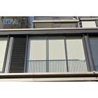 Industrial Shed Aluminum Slat Wall Ventilated Louver Fence Panel
