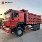 China Used Cheap Price 10 Wheel Tipper Howo Dump Truck For Sale