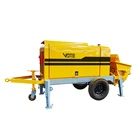 Hydraulic Malaysia Foam Trailer Concrete Pump With Best Price