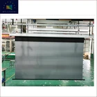 XY Screen 150" high quality electronic motorized Projection Screen Tab-tensioned for Home Theater and Meeting room