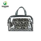 customizable eco friendly pvc make up bag transparent for women