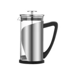 High borosilicate glass suppliers french press coffee tea maker china