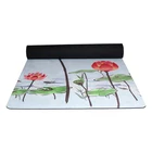 Eco-friendly Softness 1mm Thickness Portable Microfiber Travel Yoga Mat