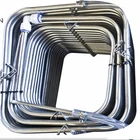 Bend Pipe Double Layer Stainless Steel Coil Bend Pipe Box Cooling Helical Tube