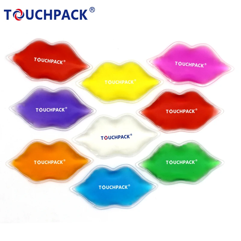 Lip Cool Pack / Gel Bead Ice Pad / Lip Shape Ice Pack Cosmetics