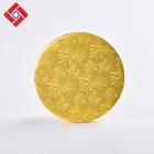 Wholesale Customized Size Gold Lager Foil Cake Paper Boards Round,Cake Paperboard