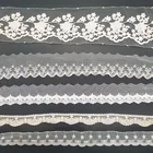 All have stock nylon mesh scallop tulle lace trim embroidery