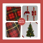 Party Decoration Supplies 2020 New Arrivals Red and Green Paper Plate Napkin Cup Christmas Decoration Party Supply
