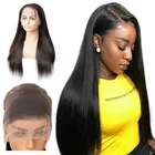 100 Human Hair Lace Front Wig,Remy Virgin Full Lace Wigs Human Hair,Straight Body Weave Human Hair Wigs For Black Women