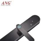Smart fingerprint password magnetic card electric key multi-unlock way quick access door lock