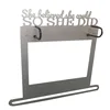 Premium kitchen shelf organizer never give up hanger - triathlon race running gymnastics mud run medal holder \/ display