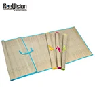 Outdoor Folding Natural Cheap Straw Beach Mat