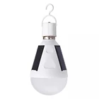 2020 Portable IP44 Waterproof Solar Emergency Light 7W 12W AC85-265V lantern lamp Rechargeable Lamp E27 base