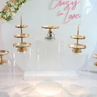 Wedding Wedding Iangel 50cm Height Plinths Display Wedding Pedestal Columns Clear Round Acrylic Plinth