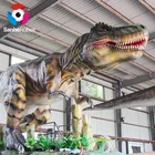 Amazing Outdoor Life Size Robotic Animatronic Dinosaur Statue