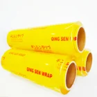 SGS approved eco-friendly anti-fogging 11 micron 1500 meters pvc food cling film