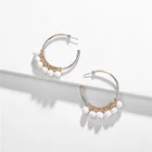 2019 hot sales fashion jewelry new design for women fresh water pearl earrings