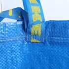 2020 custom made factory manufacture reusable pp woven plastic tote shopping bags promotional advertising bags