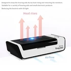 High-performance electronic dry box with UV Sterilizer deafness machine drying dehumidifier for hearing aid