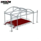 Concert Lighting roof system stage frame tube truss structure