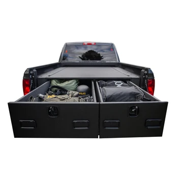 Crew Extended Pickup Cab Tool Truck Bed Pull Out Hunting Storage