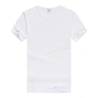 Sublimation Wholesale 200 Gsm High Quality White Model Polyester T-shirt For Sublimation