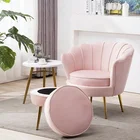 Modern Comfortable Modernmodern Modern Sofa Stool With Comfortable Velvet Surface Using For Bedroom