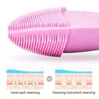 2020 New Design Silicone Face Cleaning Brush Exfoliating Facial Cleansing Brush