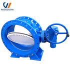 Alloy Steel Wafer Butterfly Valve PN10 PN16 For Drinking Water Plant