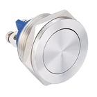 ONPOW 16mm waterproof push button switch metal switch (CE, ROHS)