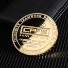 Hot Selling high quality custom 24K gold plated metal embossed commemorative challenge coin