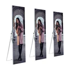 Display Aluminium Led Led Led Screen Standing Stand Display Kiosk Totem Advertising Poster Aluminium Led Mirror Screen