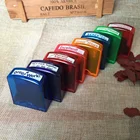 Plastic In Stamps 8pcs In 1 Plastic Colorful Plastic Funny Self-inking Teacher Stamps