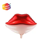Giant inch Red Kissy Lips Foil Balloon 21" inch Foil Balloon Birthday Wedding Party Decor prop Party Supplier