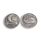 Silver Coin Coin Zinc Coin High Quality Zinc Alloy 3D Medal Die Cast Silver Coin