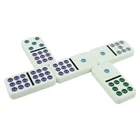 Double Family Domino Double 9 In Classic Tin Box Of White Dominoes Of Double 9 For Fun Family Game Playing