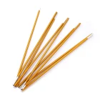 Tent Poles Customized Color 7050 Anodized Round Adjustable Camping Aluminium Tent Poles