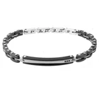 Jewels Jewelry Trend Mens Jewels Stainless Steel Bracelet Black Ceramic With Zircon Jewelry For Mens