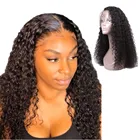 Pineapple Wave Natural Color 6x13 Lace Front Long Wavy Filipino Wig
