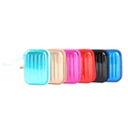 Wallet Hot Selling Mini Portable Zipper Shaped Metal Case Wallet