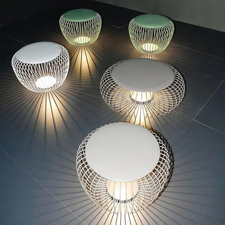 Decorative modern iron table lamp led tea table light side table light led light floor for hotel bedroom living room